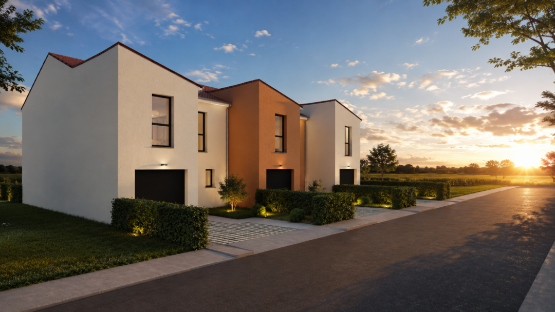 3 MAISONS ACCOLÉES