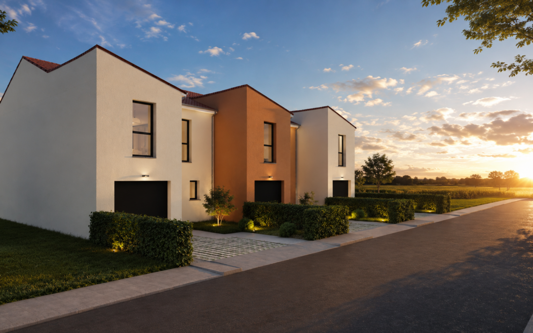 3 MAISONS ACCOLÉES