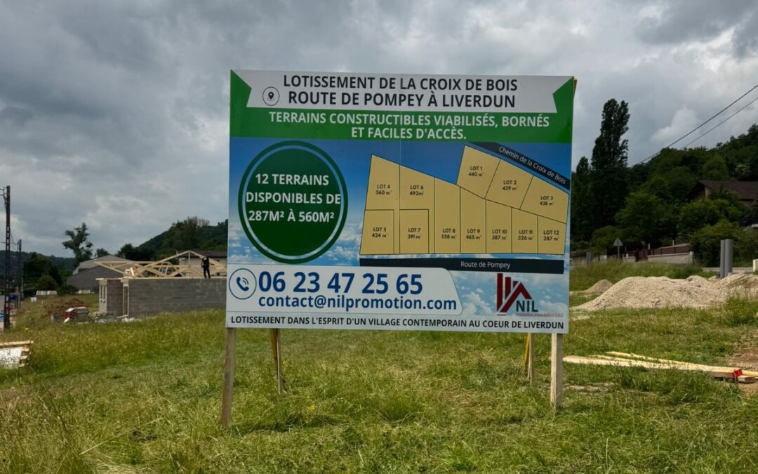 LOTISSEMENT à LIVERDUN (54460)